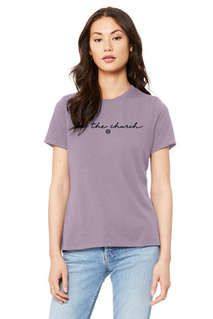 Epic Church 20th Anniversary T-Shirt Light Violet front view