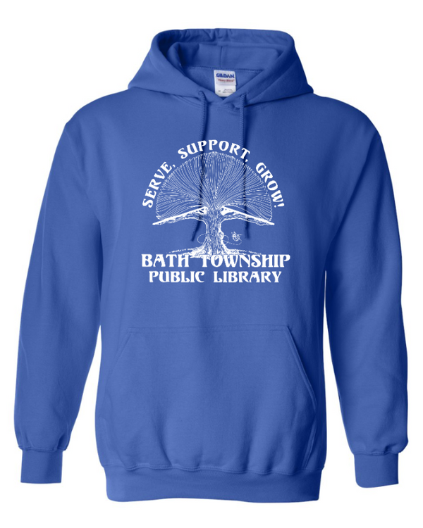 Bath Township Public Library - Adult Heavy Blend Hooded Sweatshirt