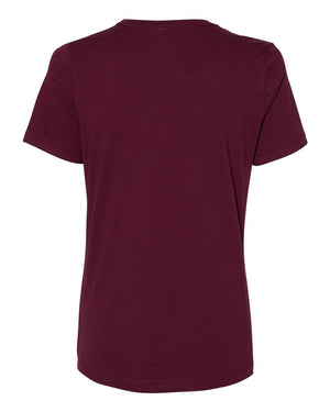 Okemos Fall Staff Shop T-Shirt Maroon back view