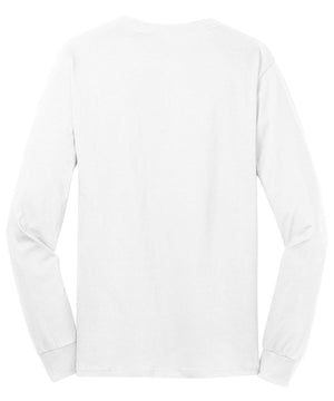 Community Education Apparel Long Sleeve White back view