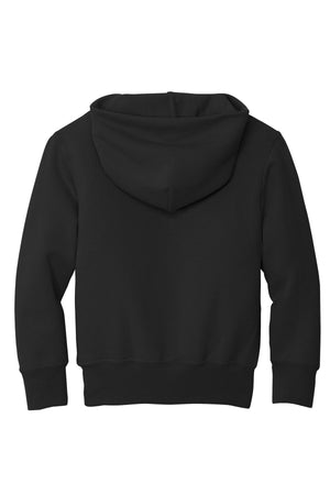 Community Education Apparel Hoodie Jet Black back view