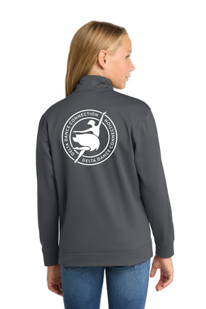 Delta Dance Connection - Company Jacket Dark Smoke Grey back view