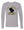 St. Johns Warriors for Christ Long Sleeve Heather Grey front view