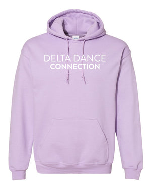 Delta Dance Connection - General Hoodie Orchid front view