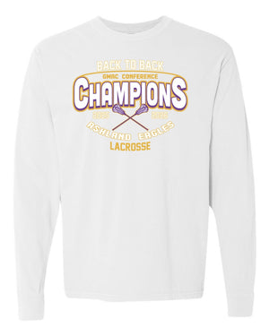 Comfort Colors Unisex Adult Long Sleeve - Ashland University Lacrosse