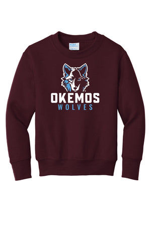 Port & Co Youth Crewneck Sweatshirt - Bennett Woods Spirit Wear Fall 2026