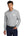 Okemos Fall Staff Shop Long Sleeve Gusty Grey front view