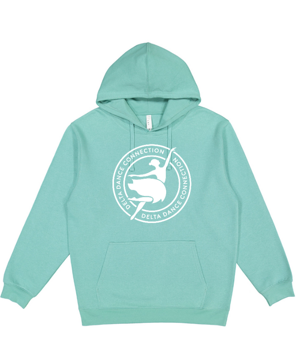 Delta Dance Connection - Unisex Adult Circle Logo Hoodie  (Multiple Colors Available)