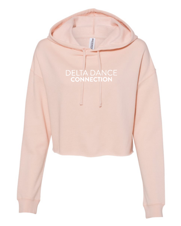 Delta Dance Connection - Women's Logo Crop Hoodie