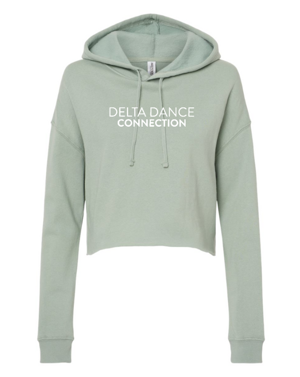 Delta Dance Connection - Women's Logo Crop Hoodie