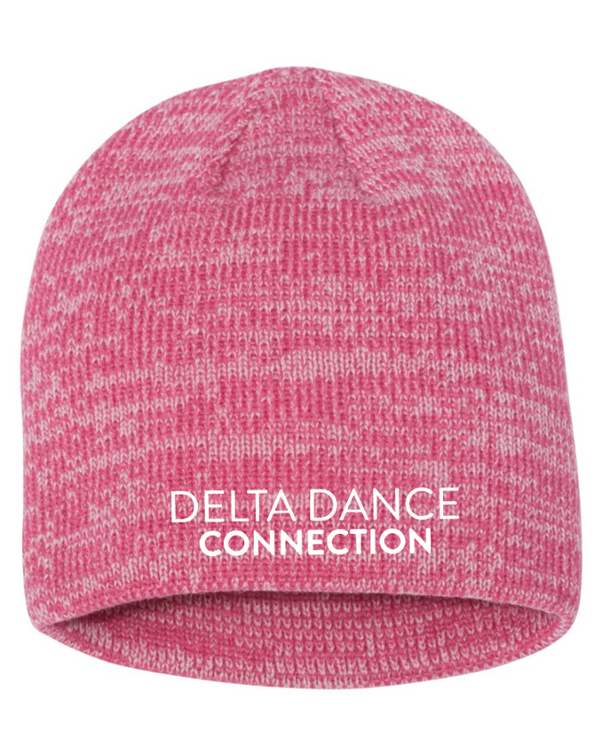 Delta Dance Connection - Pink Beanie