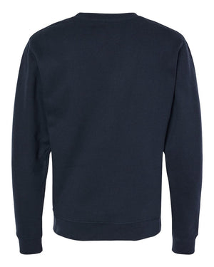 DeWitt Seniors Soccer Crewneck Classic Navy back view
