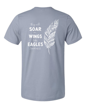 NCCS Senior Shirts T-Shirt Vintage Denim back view