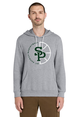 St. Patrick Basketball 2026 Hoodie Athletic Heather front view