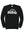 Community Education Apparel Crewneck Jet Black front view