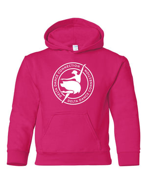 Delta Dance Connection - General Hoodie Heliconia front view