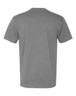Test Pre-Order One T-Shirt Dark Heather Grey back view