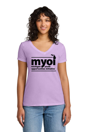 MYOI Allegan/Barry Fall Fundraiser T-Shirt Lilac front view
