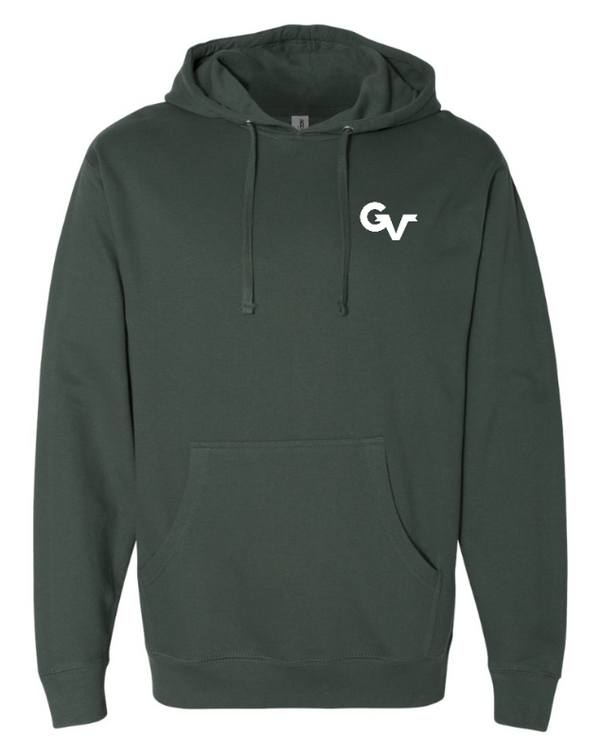 Grand Valley Livestock - Midweight Hooded Sweatshirt (Alpine Green / Black)