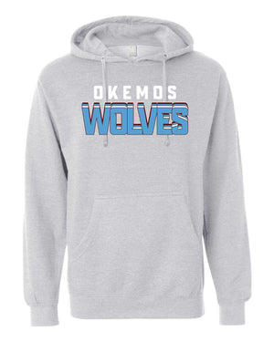 Bennett Woods Spirit Wear Fall 2026 Hoodie Grey Heather front view