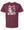 Okemos Fall Staff Shop T-Shirt Heather Maroon front view