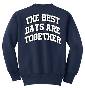 My Little SonShine Crewneck Navy back view