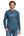 Okemos Woof Pack Long Sleeve Indigo Blue front view