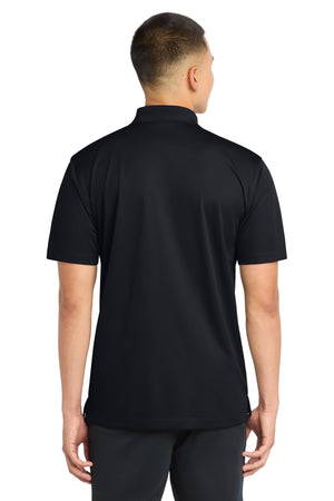 St. Johns Warriors for Christ Polo Black back view