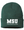 James Madison MSU - Sustainable Rib Cuffed Beanie (Green / Grey)