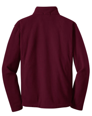 Michigan Department of Education Jackets & Vests Maroon back view