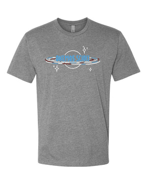 Test Pre-Order One T-Shirt Dark Heather Grey front view