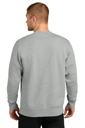 Okemos Woof Pack Crewneck Dark Grey Heather back view