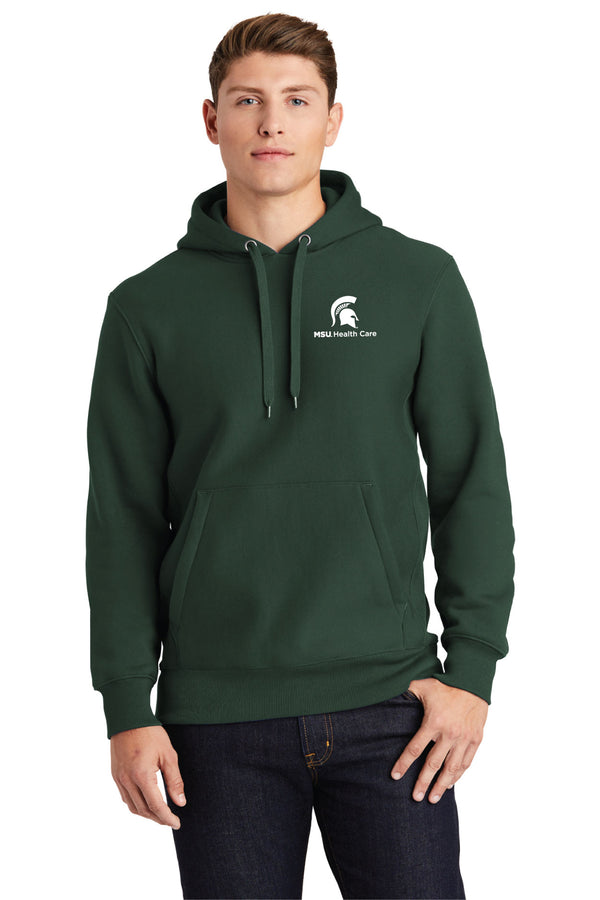 MSU Health Team | Embroidered Forest Green Hoodie