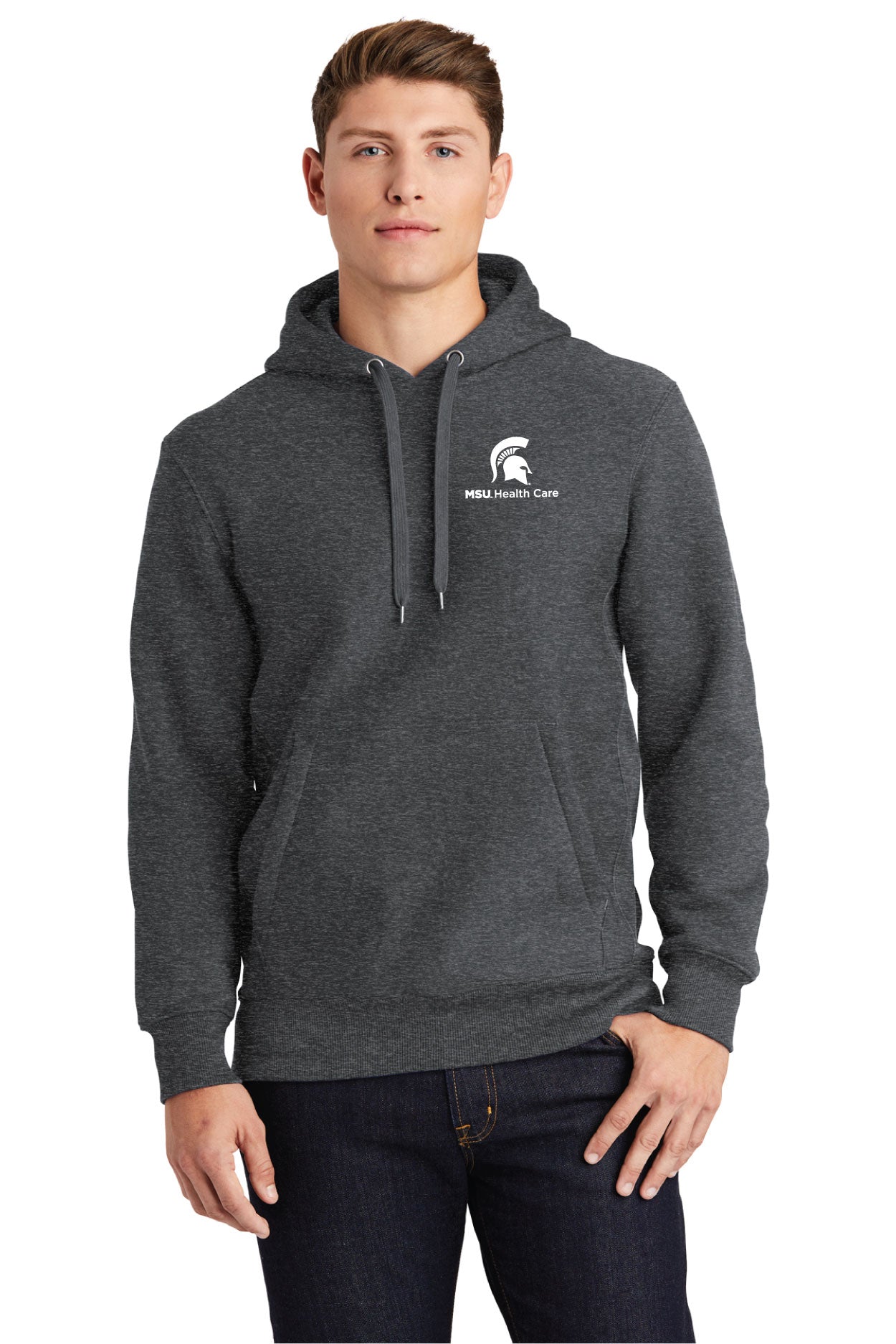 Graphite 2024 heather hoodie