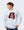 Bennett Woods Spirit Wear Fall 2026 Crewneck Sky Blue Tie Dye front view