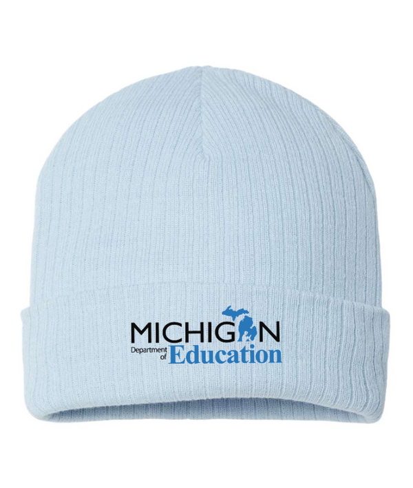 Michigan Department of Education - Sustainable Rib Cuffed Beanie