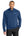 Michigan Department of Education Quarter Zip Insignia Blue front view