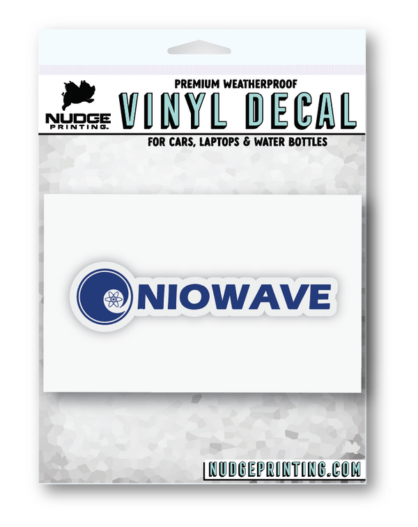 NioWave Apparel - Vinyl Car Decal