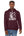 Okemos Fall Staff Shop Hoodie Maroon front view