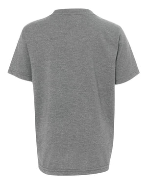 Bennett Woods Spirit Wear Fall 2026 T-Shirt Dark Heather Grey back view