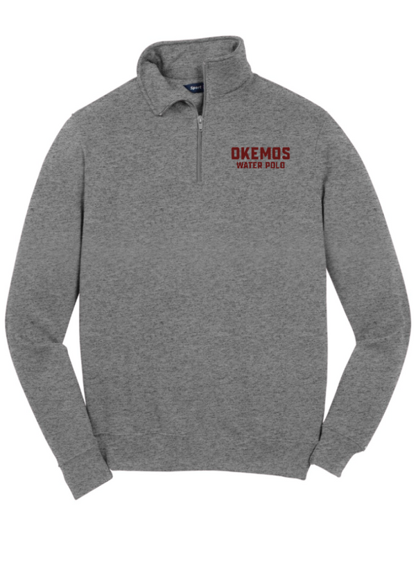 Okemos Water Polo - TALL Adult Unisex 1/4 Zip Sweatshirt