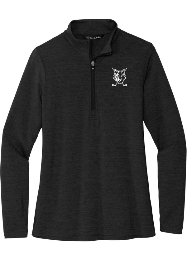 Okemos Girls Golf - Women's 1/4 Zip Black