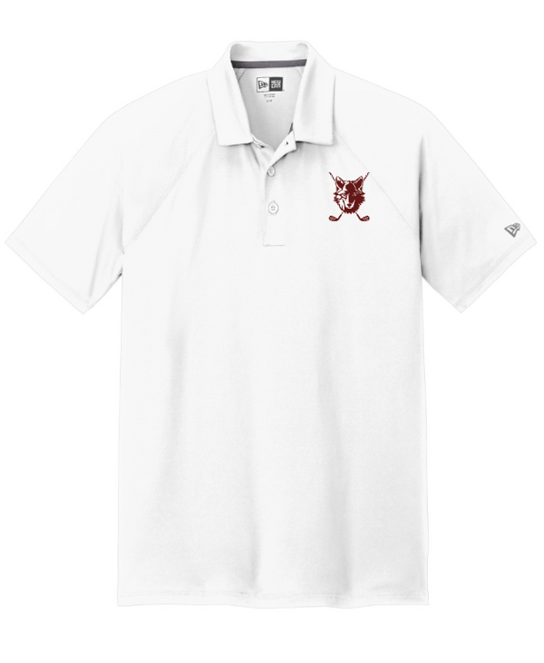 Okemos Girls Golf - Men's Power Polo Black/White