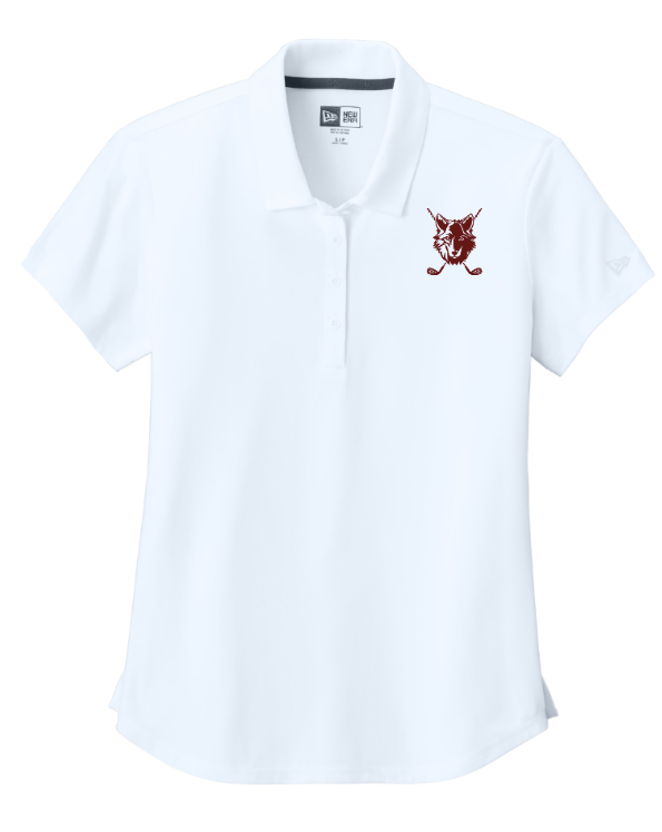 Okemos Girls Golf - Women's Power Polo White/ Black