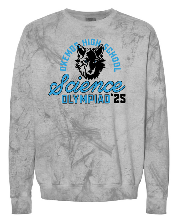 OHS Science Olympiad - Colorblast Crewneck Sweatshirt