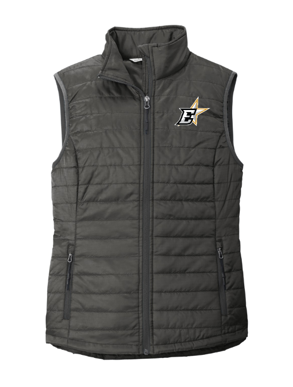 Okemos Hockey / Eastside Stars - Women's Packable Puffy Vest