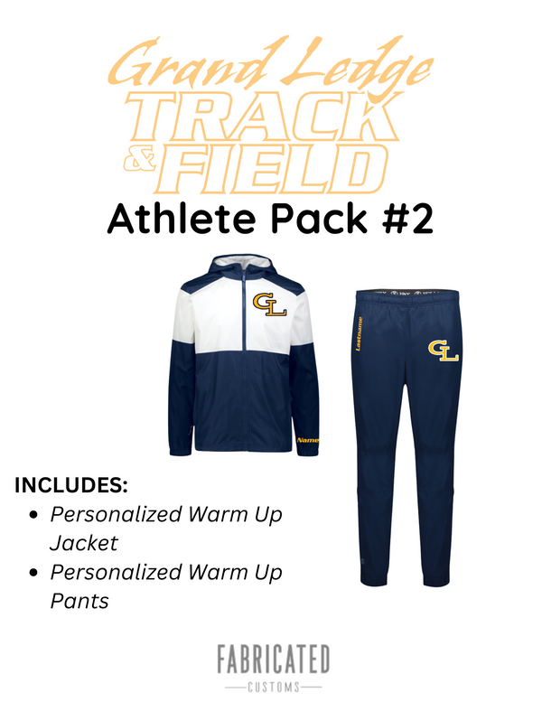 Grand Ledge Track & Field - Athlete Pack #2  *NAME REQUIRED ON JACKET & PANTS*