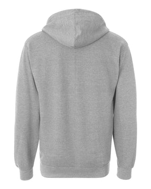St. Johns Warriors for Christ Hoodie Grey Heather back view