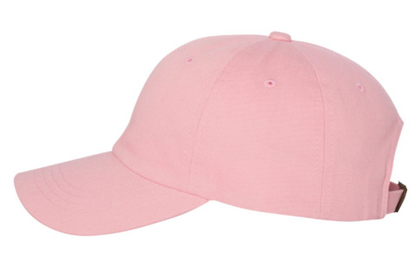 Side view of Pink Great Lakes Dad Hat