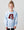 Bennett Woods Spirit Wear Fall 2026 Crewneck Sky Blue Tie Dye front view